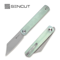 SENCUT Bronte Front Flipper Knife G10 Handle