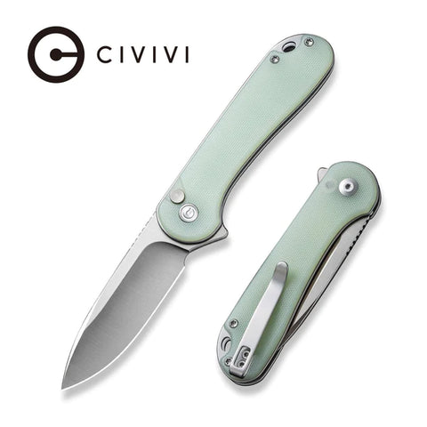 CIVIVI Button Lock Elementum II Pocket Knife G10 Handle