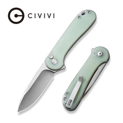 CIVIVI Button Lock Elementum II Pocket Knife G10 Handle