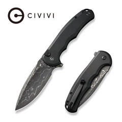 CIVIVI Button Lock Praxis Flipper Knife Aluminum Handle