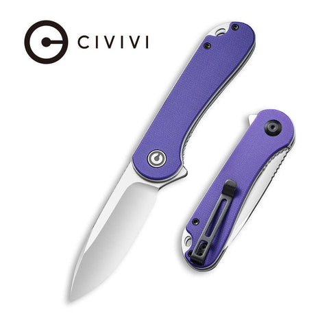 CIVIVI Elementum Flipper Knife G10 Handle