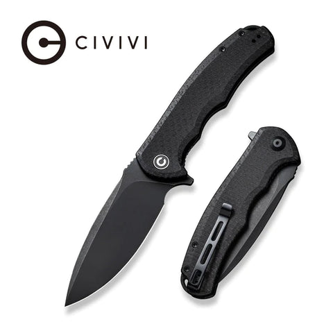 CIVIVI Praxis Flipper Knife Micarta Handle