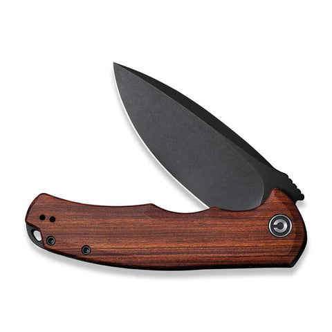 CIVIVI Praxis Flipper Knife Wood Handle