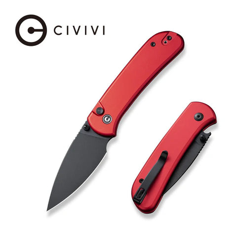 CIVIVI Qubit Button Lock & Thumb Stud Knife Aluminum Handle