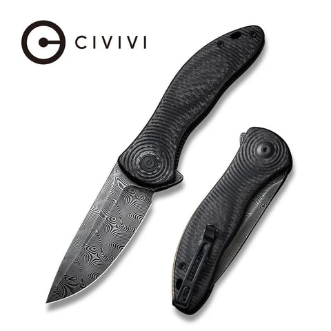 CIVIVI Synergy3 Flipper Knife G10 & Carbon Fiber Handle