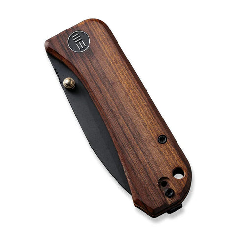 WEKNIFE Banter Thumb Stud Knife Wood Handle