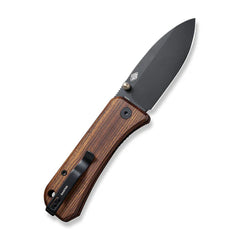 WEKNIFE Banter Thumb Stud Knife Wood Handle