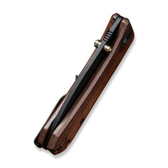 WEKNIFE Banter Thumb Stud Knife Wood Handle